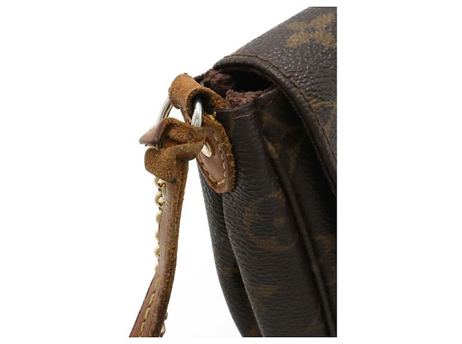 Borsa a Spalla Louis Vuitton Monogram Favorite MM Marrone - vista 7