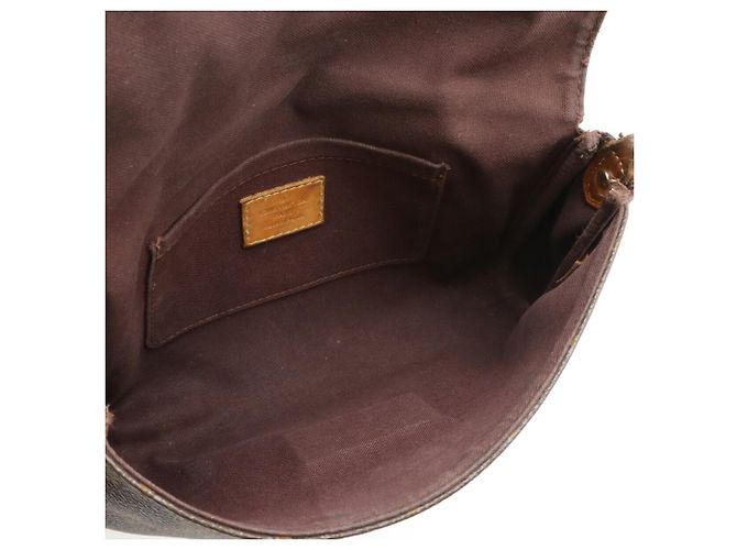 Borsa a Spalla Louis Vuitton Monogram Favorite MM Marrone - vista 8