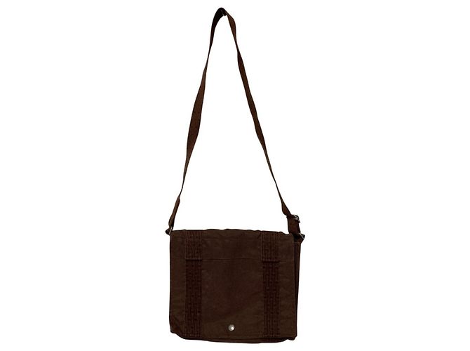 Hermès Borsa a tracolla Hermes Herline Bassas PM Marrone - vista 12