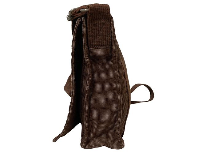 Hermès Borsa a tracolla Hermes Herline Bassas PM Marrone - vista 2