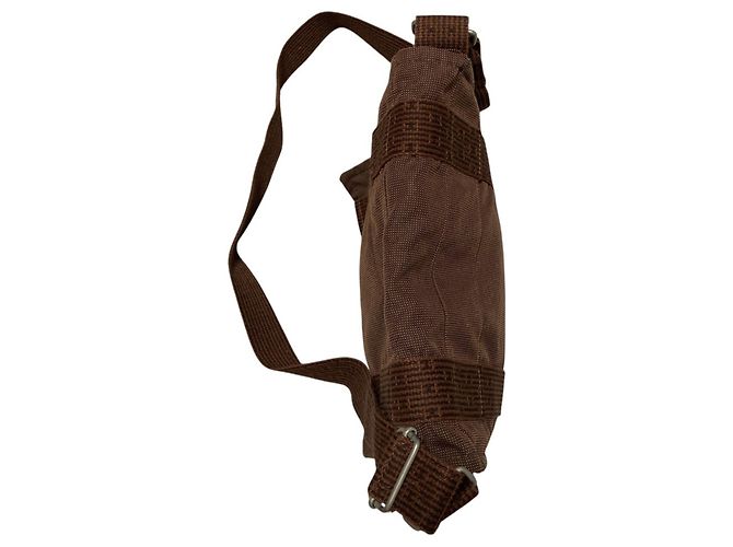 Hermès Borsa a tracolla Hermes Herline Bassas PM Marrone - vista 4