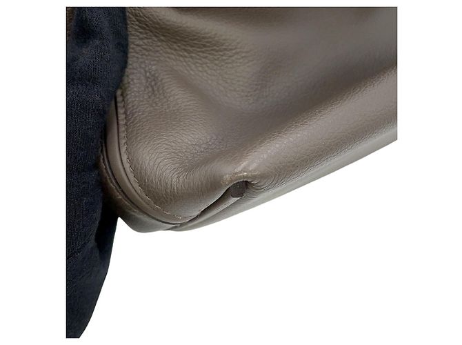 Hermès Hermes 24 Sac Mini Etoupe Evercolor Swift U Shoulder Bag Grigio - vista 8