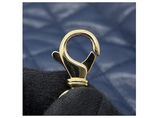 Borsa a Spalla con Catena Chanel Blu navy - vista 13