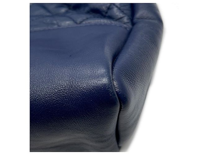 Borsa a Spalla con Catena Chanel Blu navy - vista 6