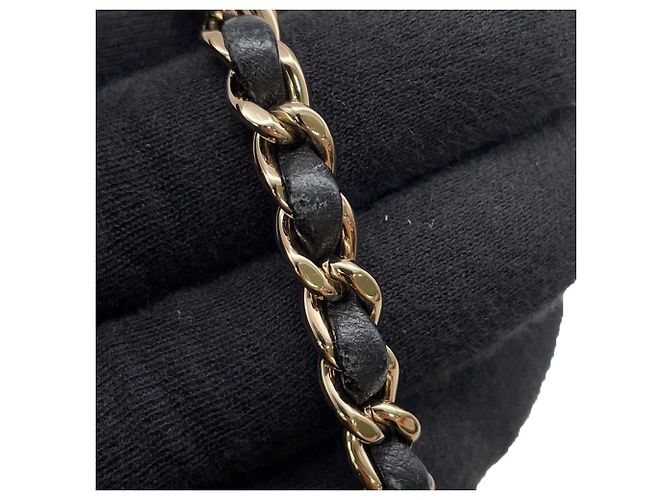 Borsa a Spalla con Catena Chanel Matelassé Heart Shape Nero - vista 10