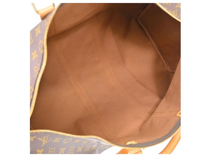 Louis Vuitton Keepall Bandouliere Monogram Canvas 55 Marron - vue 3
