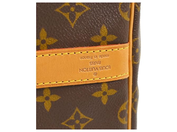 Louis Vuitton Keepall Bandouliere Monogram Canvas 55 Marron - vue 4