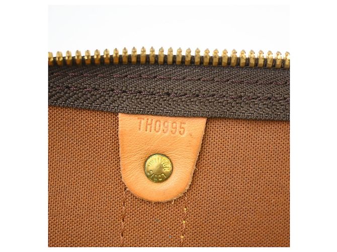 Louis Vuitton Keepall Bandouliere Monogram Canvas 55 Marron - vue 5