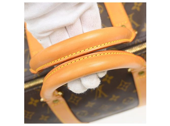 Louis Vuitton Keepall Bandouliere Monogram Canvas 55 Marron - vue 6
