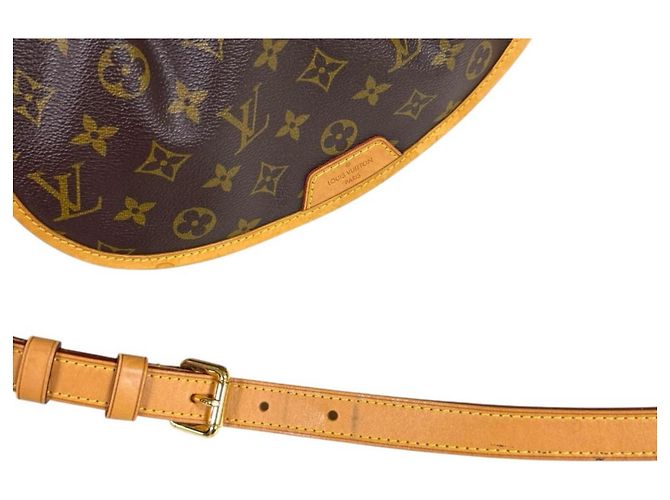 Borsa a tracolla Louis Vuitton Menilmontant PM Monogram Marrone - vista 13
