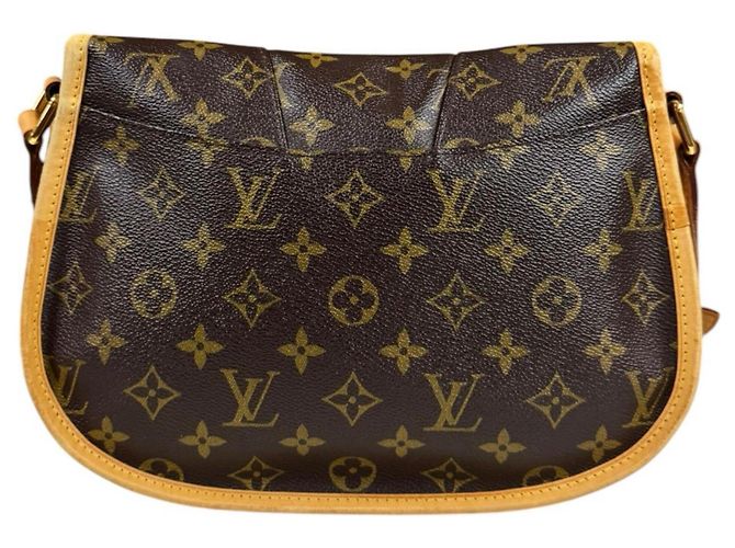 Borsa a tracolla Louis Vuitton Menilmontant PM Monogram Marrone - vista 3