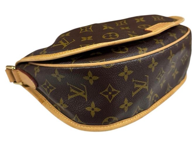 Borsa a tracolla Louis Vuitton Menilmontant PM Monogram Marrone - vista 6