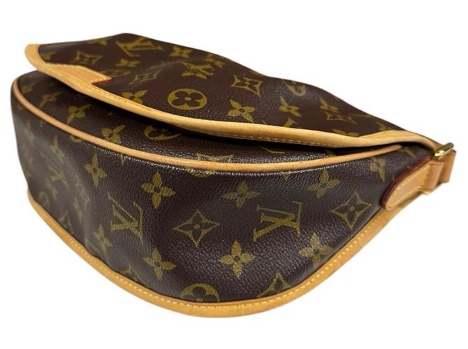 Borsa a tracolla Louis Vuitton Menilmontant PM Monogram Marrone - vista 7