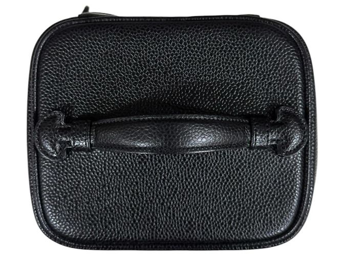 Chanel Vertical Vanity Case Handtasche Schwarz - Ansicht 13