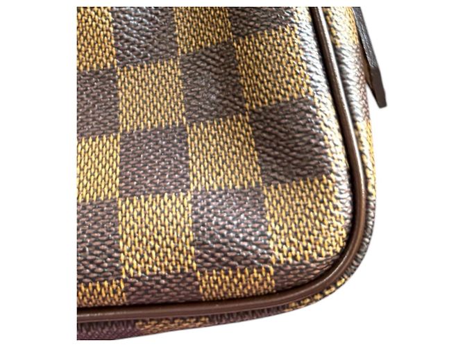Borsa a tracolla Louis Vuitton Ravello GM Damier Castaño Damier ebene - vista 11