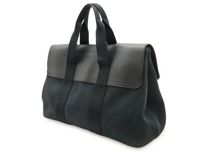 Hermès Borsa Tote Hermes Valparaiso MM Nero - vista 3