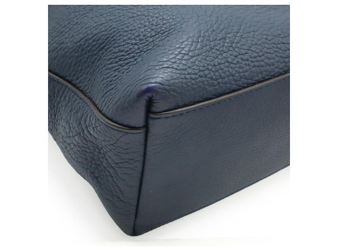 Borsa Tote Louis Vuitton Cabas Voyage Blu navy - vista 4