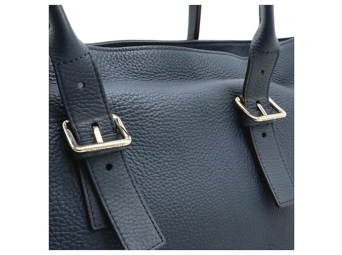 Borsa Tote Louis Vuitton Cabas Voyage Blu navy - vista 8