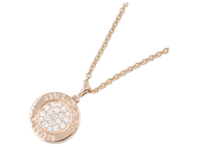 Bulgari Collana da donna Bvlgari in oro rosa 18K con diamante e onice Nero D'oro - vista 2