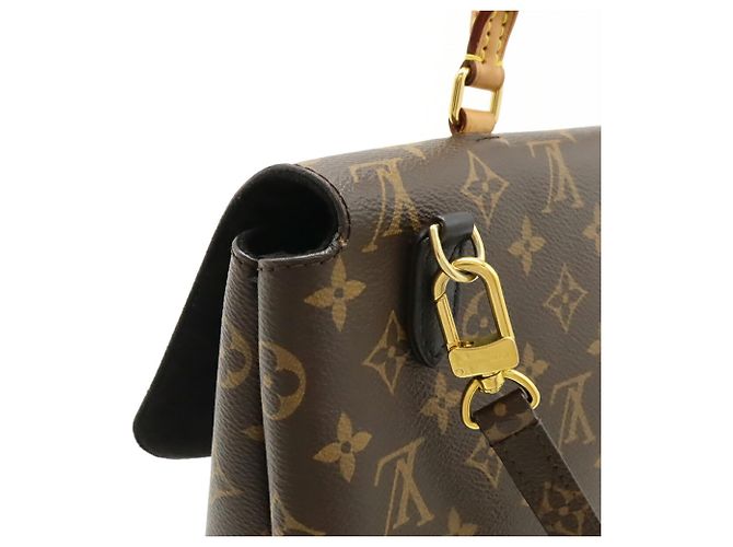 Louis Vuitton Monogram Marignan Handtasche Schwarz - Ansicht 6