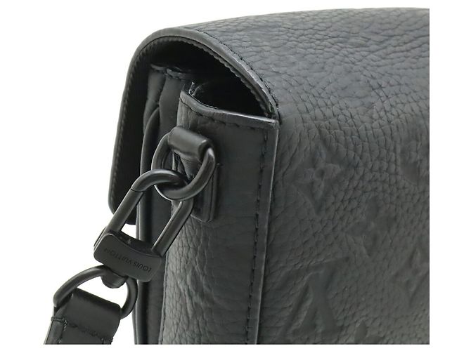 Portafoglio verticale S-Lock in pelle Monogram Taurillon Louis Vuitton Nero - vista 5
