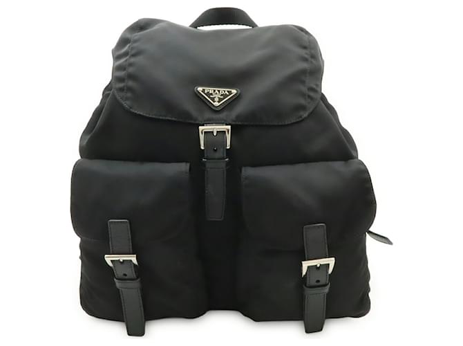 Mochila Prada Triangle Negro - vista 2