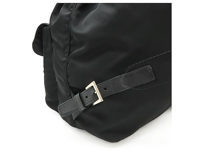 Mochila Prada Triangle Negro - vista 6