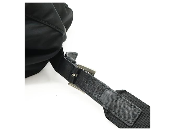 Mochila Prada Triangle Negro - vista 7