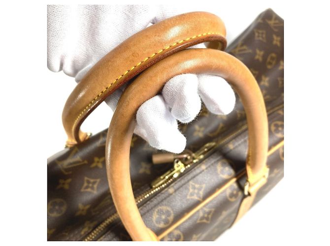 Baule da viaggio Louis Vuitton Monogram Sirius 55 Marrone - vista 10