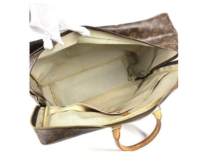 Baule da viaggio Louis Vuitton Monogram Sirius 55 Marrone - vista 12