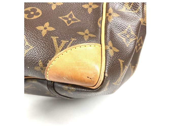 Baule da viaggio Louis Vuitton Monogram Sirius 55 Marrone - vista 16