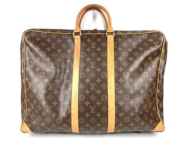 Baule da viaggio Louis Vuitton Monogram Sirius 55 Marrone - vista 2