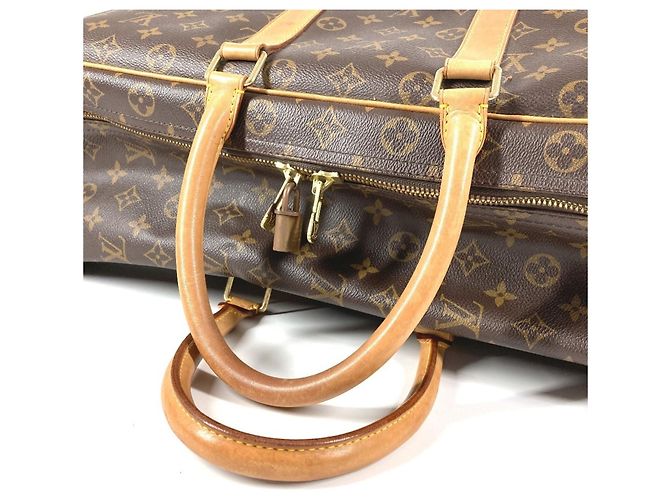 Baule da viaggio Louis Vuitton Monogram Sirius 55 Marrone - vista 8