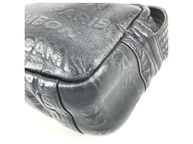 Pochette Chanel in pelle nera Nero - vista 6