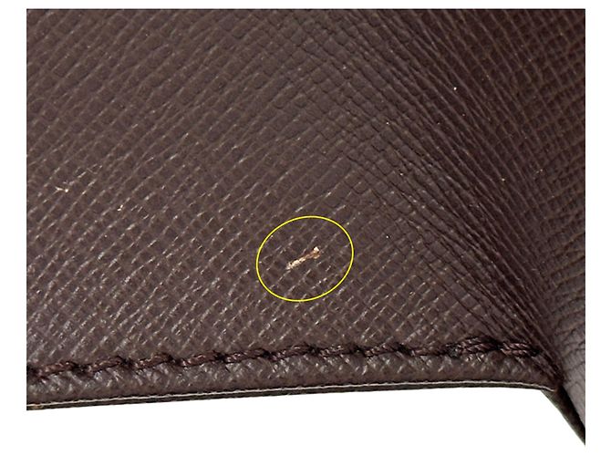 Borsa a mano Louis Vuitton Damier Venice PM Ebene Marrone N51145 Damier ebene - vista 10