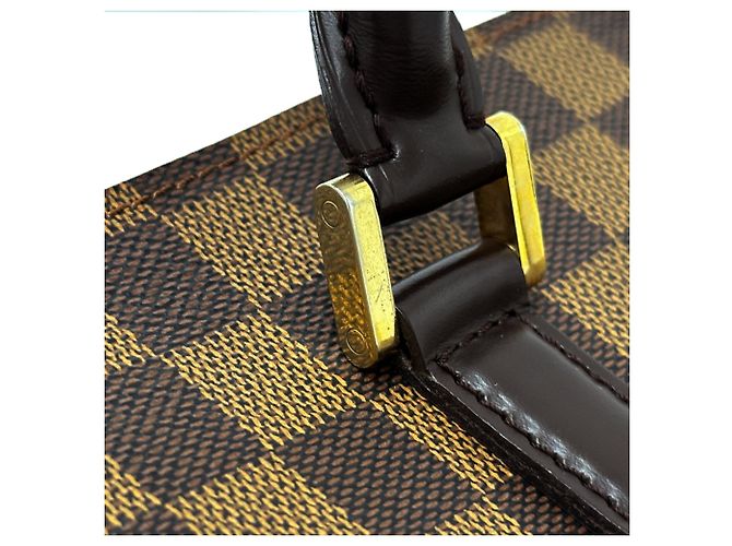 Borsa a mano Louis Vuitton Damier Venice PM Ebene Marrone N51145 Damier ebene - vista 11