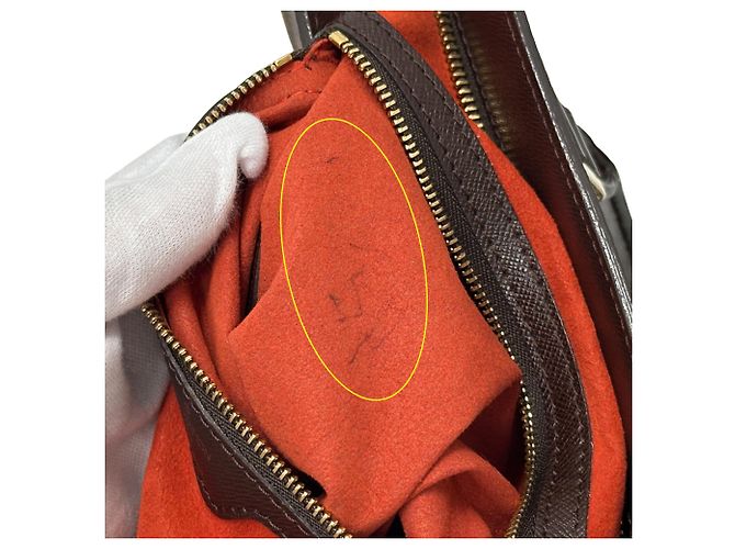 Borsa a mano Louis Vuitton Damier Venice PM Ebene Marrone N51145 Damier ebene - vista 13