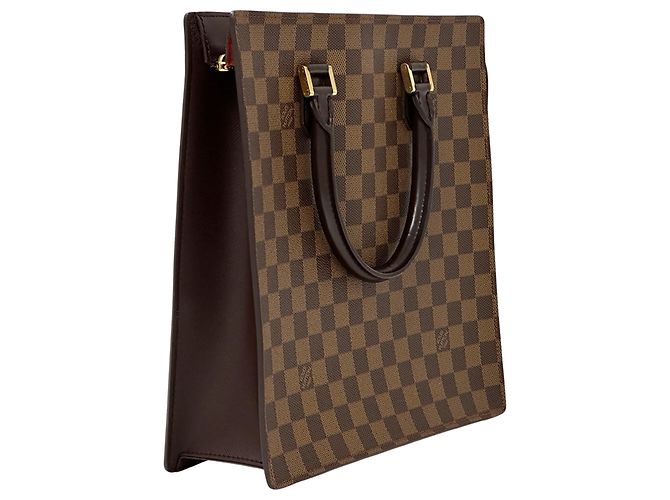 Borsa a mano Louis Vuitton Damier Venice PM Ebene Marrone N51145 Damier ebene - vista 3