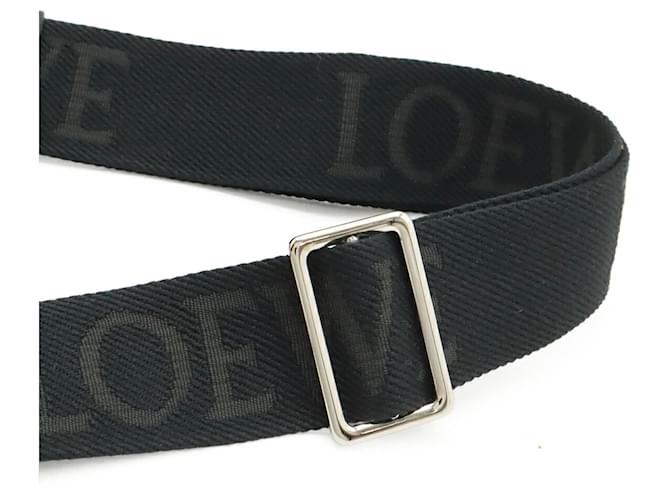 Piccola borsa a tracolla Loewe Pebble Nero - vista 5