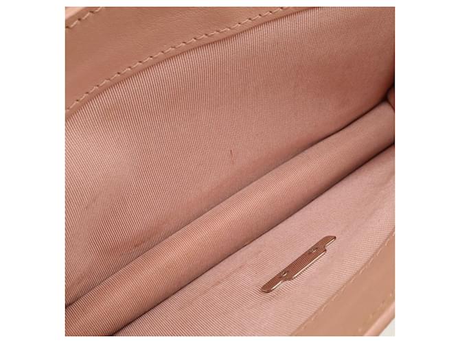 Borsa a tracolla Chanel Half Coco Mark Double Chain Rosa - vista 9