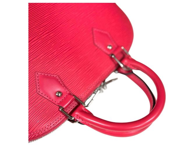 Borsa a Spalla Louis Vuitton Alma PM Epi Rosa - vista 10