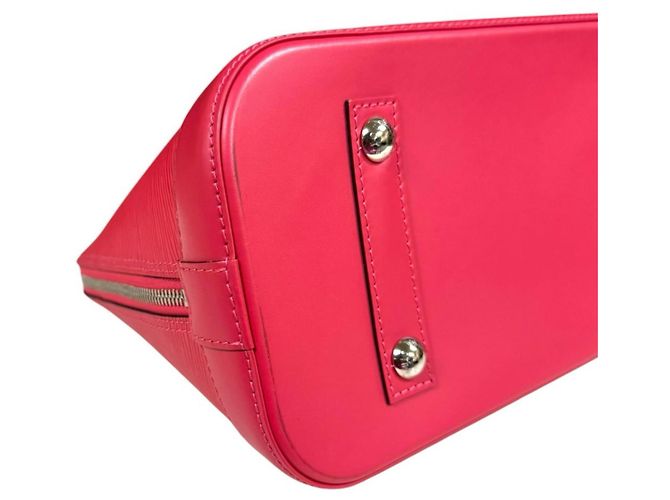 Borsa a Spalla Louis Vuitton Alma PM Epi Rosa - vista 9