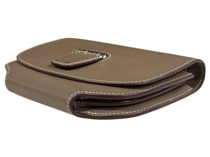 Hermès Borsa a tracolla Hermes Mini Convoyeur Beige - vista 7