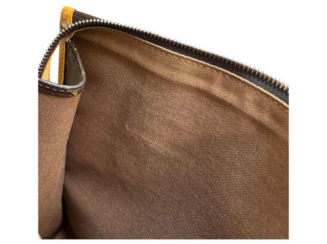 Borsa a Spalla Louis Vuitton Popincourt O Monogram Marrone Monogramma - vista 12