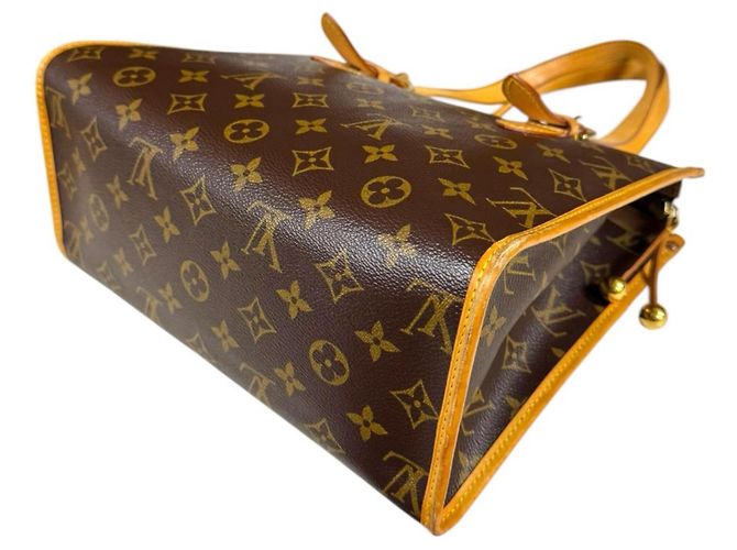 Borsa a Spalla Louis Vuitton Popincourt O Monogram Marrone Monogramma - vista 7
