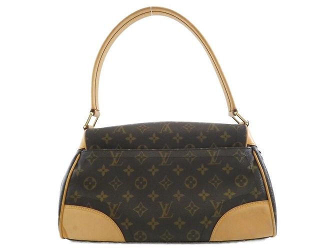Borsa a Spalla Louis Vuitton Monogram Beverly MM Marrone - vista 2