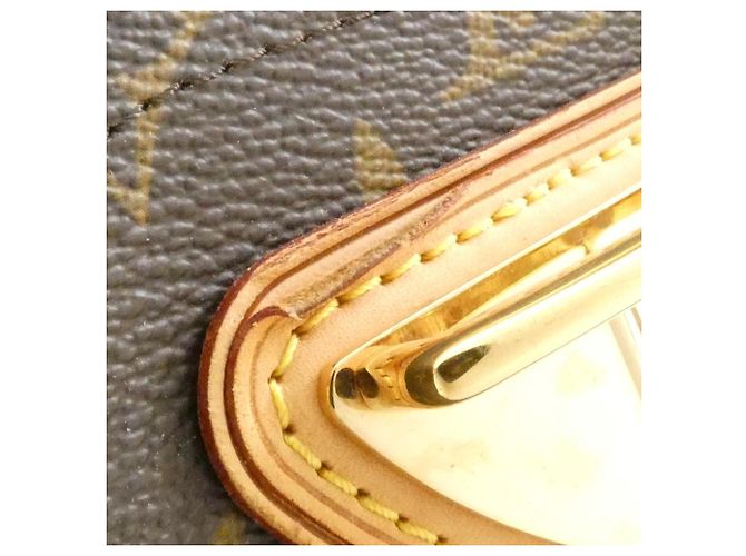 Borsa a Spalla Louis Vuitton Monogram Beverly MM Marrone - vista 9