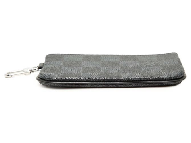 Borsa Messenger Trio Louis Vuitton Damier Graphite Marrone Nero - vista 3