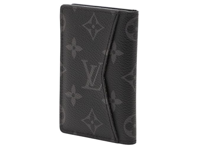 Organizer Tarjetero Monogram Eclipse Louis Vuitton Castaño Negro - vista 2