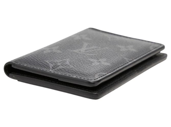 Organizer Tarjetero Monogram Eclipse Louis Vuitton Castaño Negro - vista 4